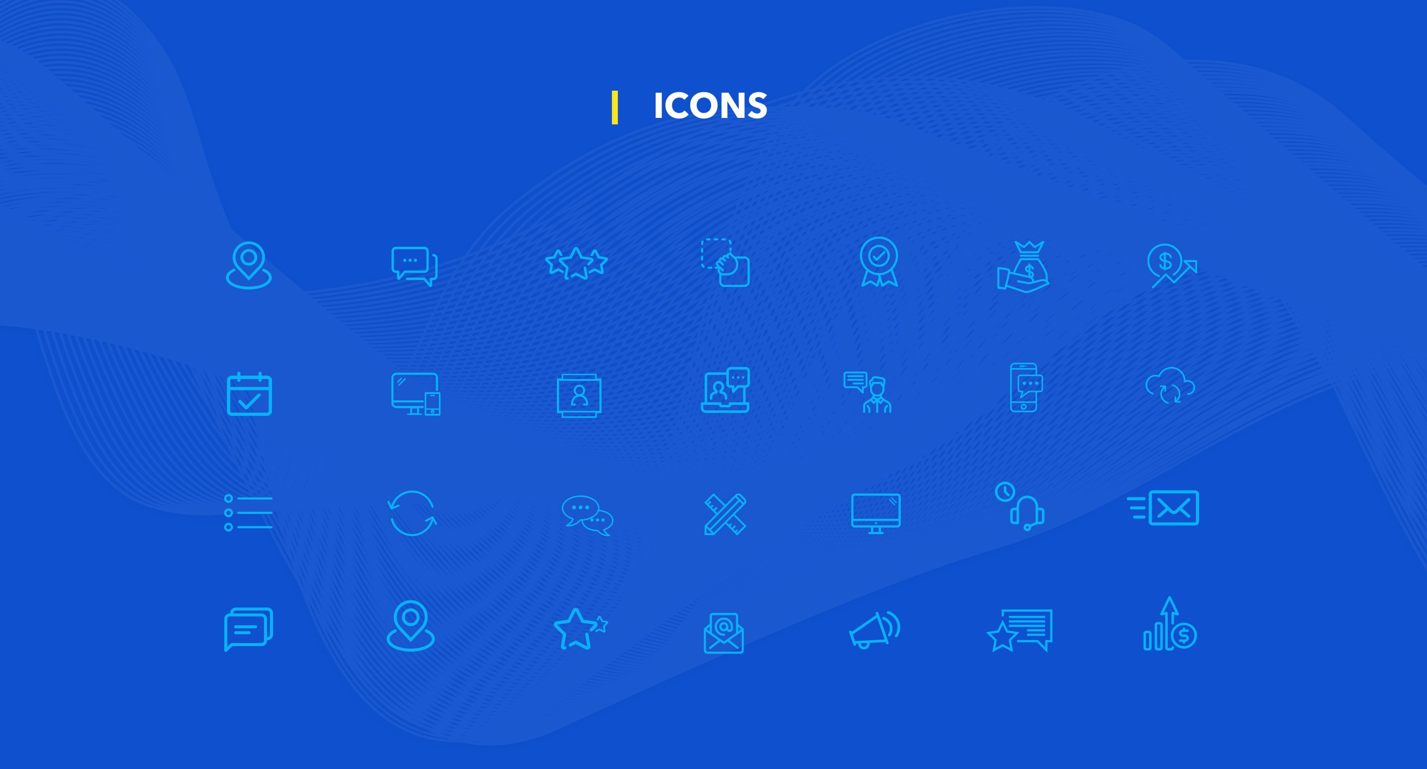 Gosite icons design ui 01 by 11thagency