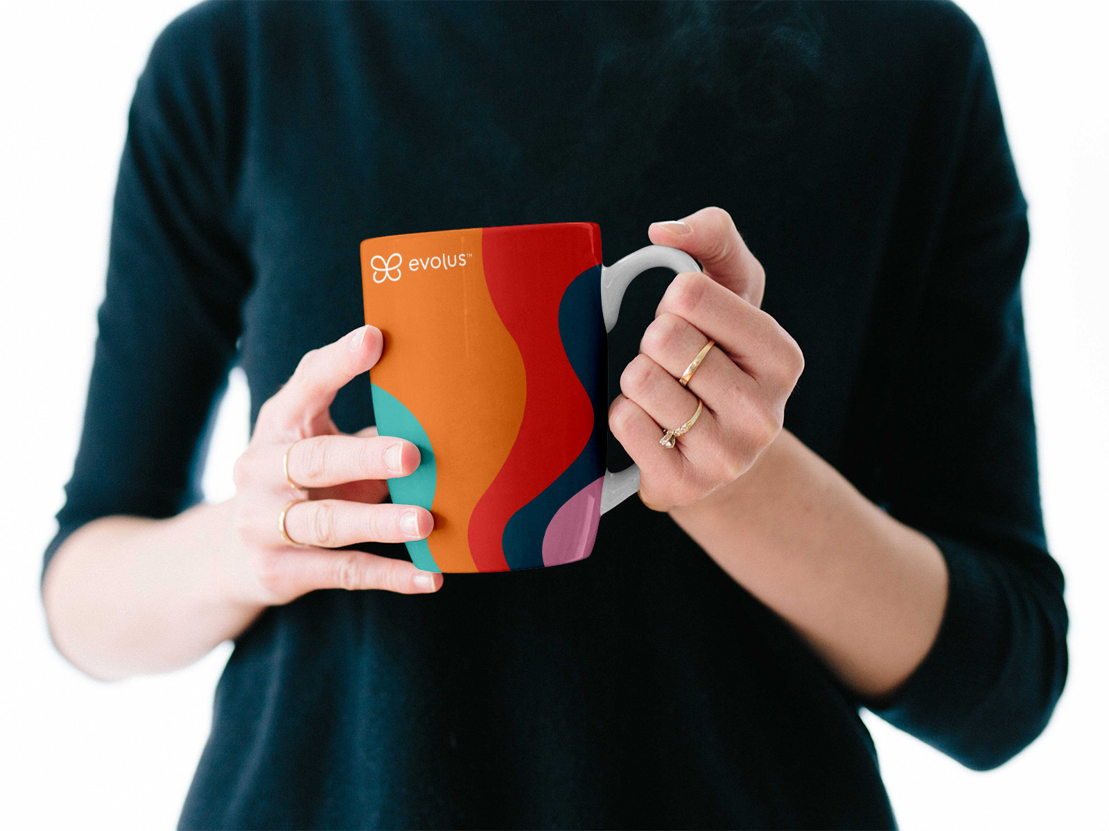 evolus branding mug