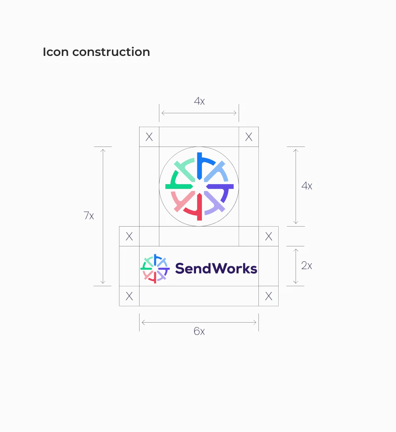 sendwork icon construction