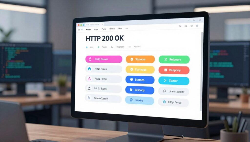 HTTP 200 OK response carrying an errors array beside a REST status code list