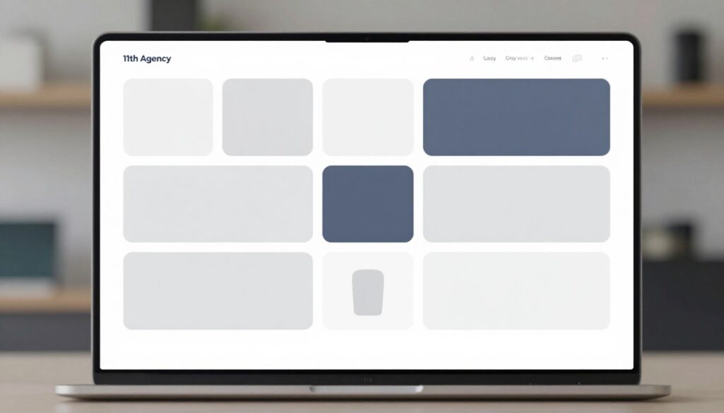 Image placeholder shapes filling a product grid while the photos load